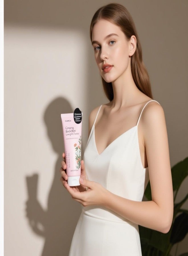 Glamfox Ginseng Black Rice Low pH Cleanser, Gentle Face Wash with Fermented Ginseng, Rice Extract, For Sensitive Skin - Image 4